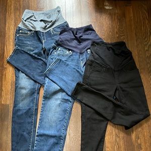 3 Gap Maternity Jeans / Legging